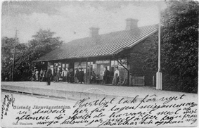 Järnvägsstationen Gistad